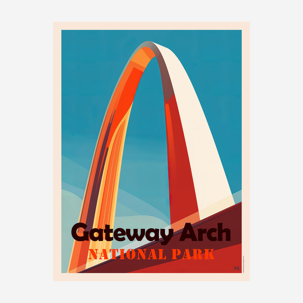 Gateway Arch National Park - Art Print