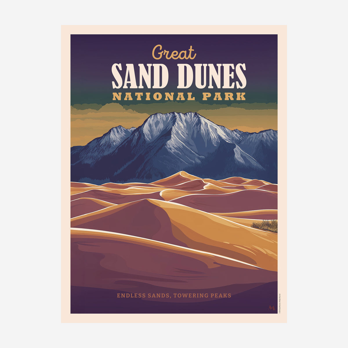 Great Sand Dunes National Park - Art Print