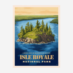 Isle Royale National Park - Art Print