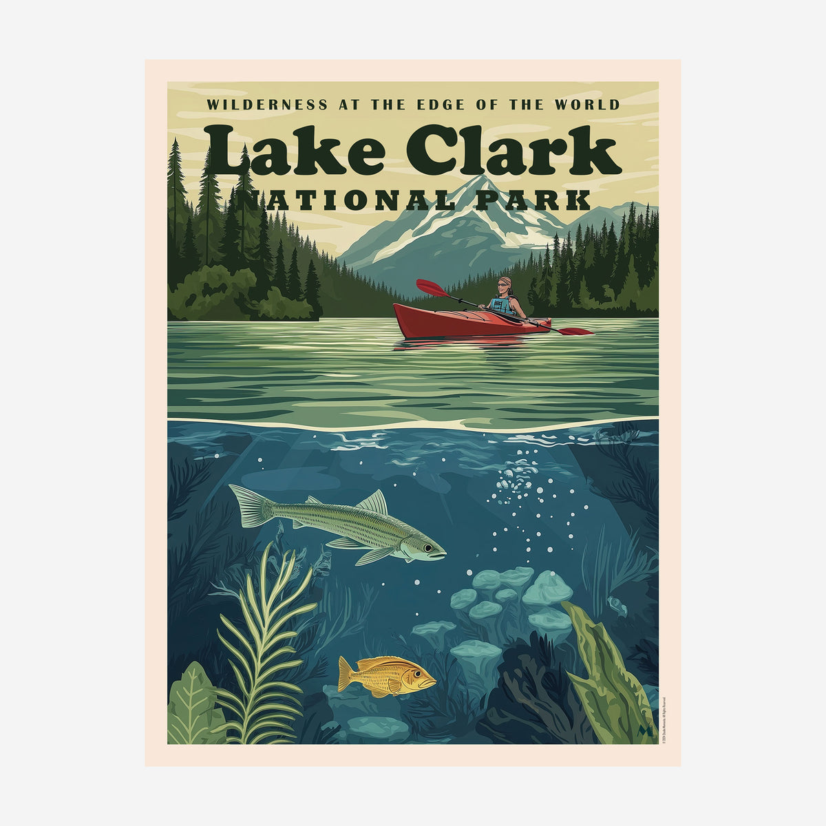 Lake Clark National Park - Art Print