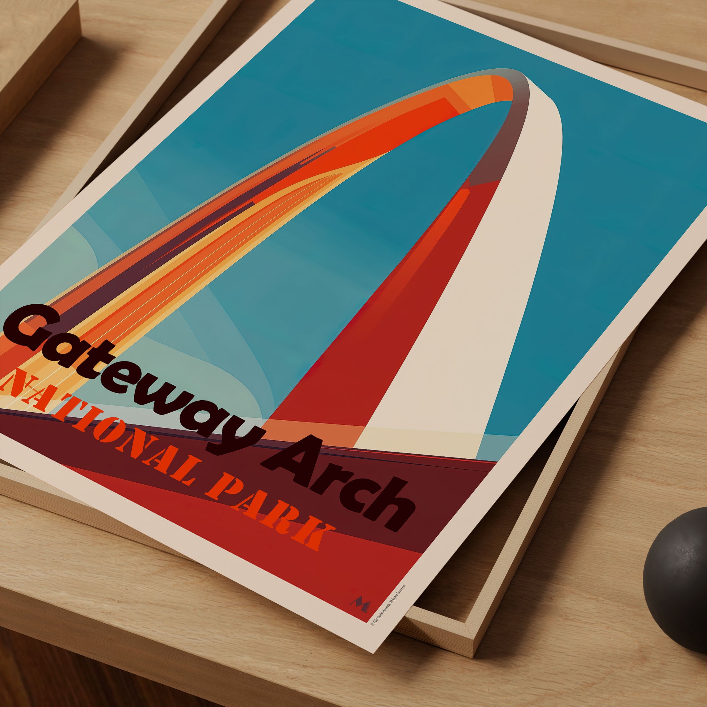 Gateway Arch National Park - Art Print