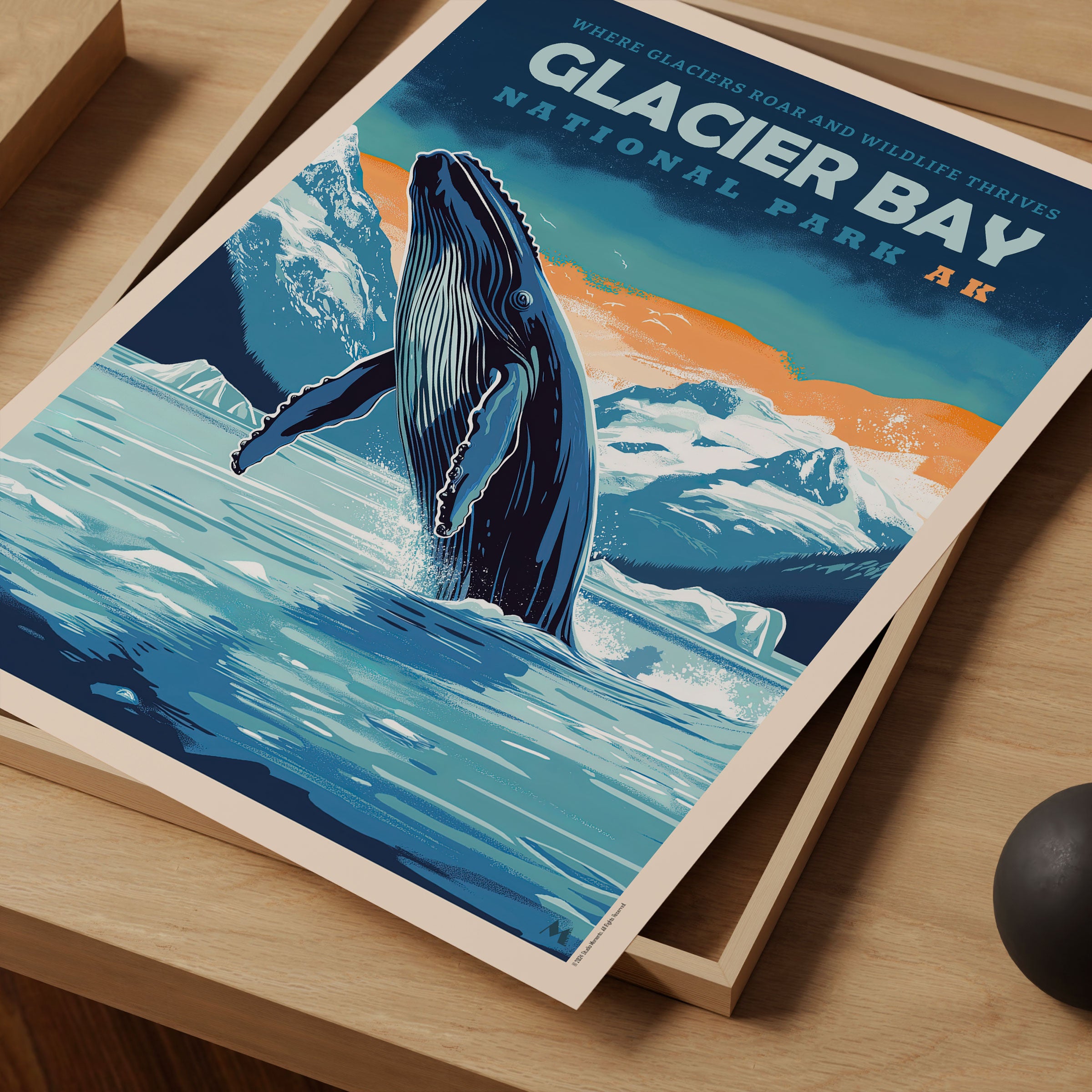 Glacier Bay National Park - Art Print