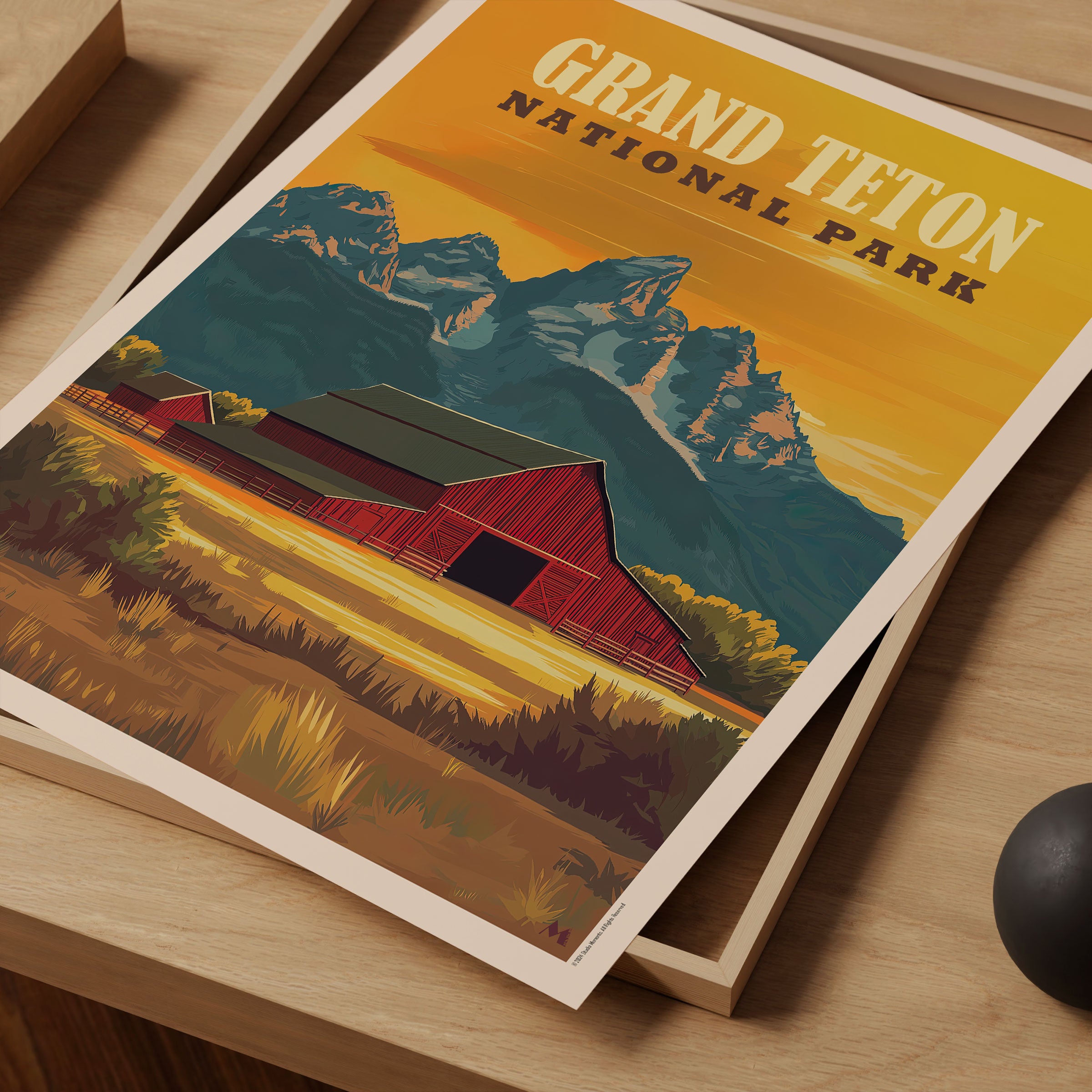 Grand Teton National Park - Art Print