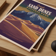 Great Sand Dunes National Park - Art Print