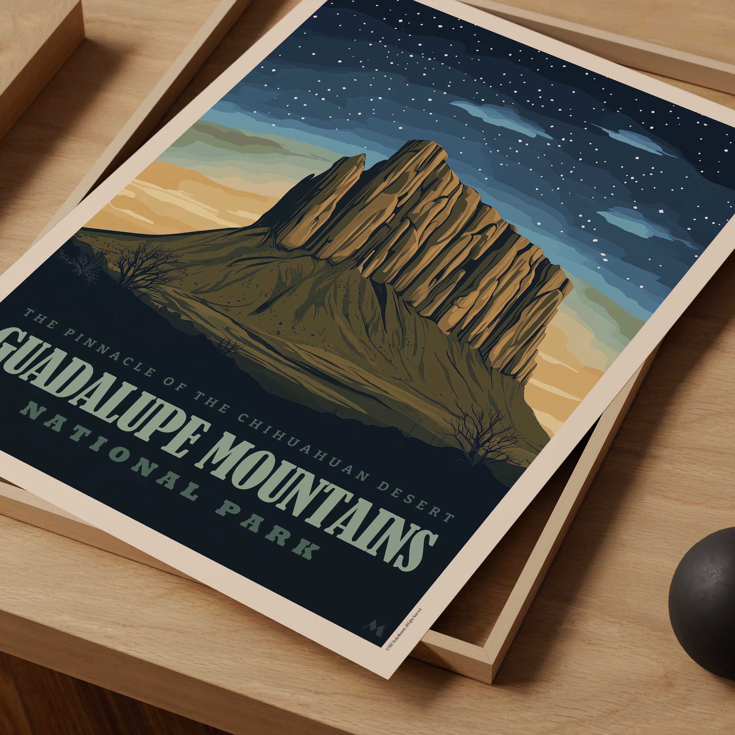 Guadalupe Mountains National Park - Art Print