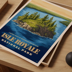 Isle Royale National Park - Art Print