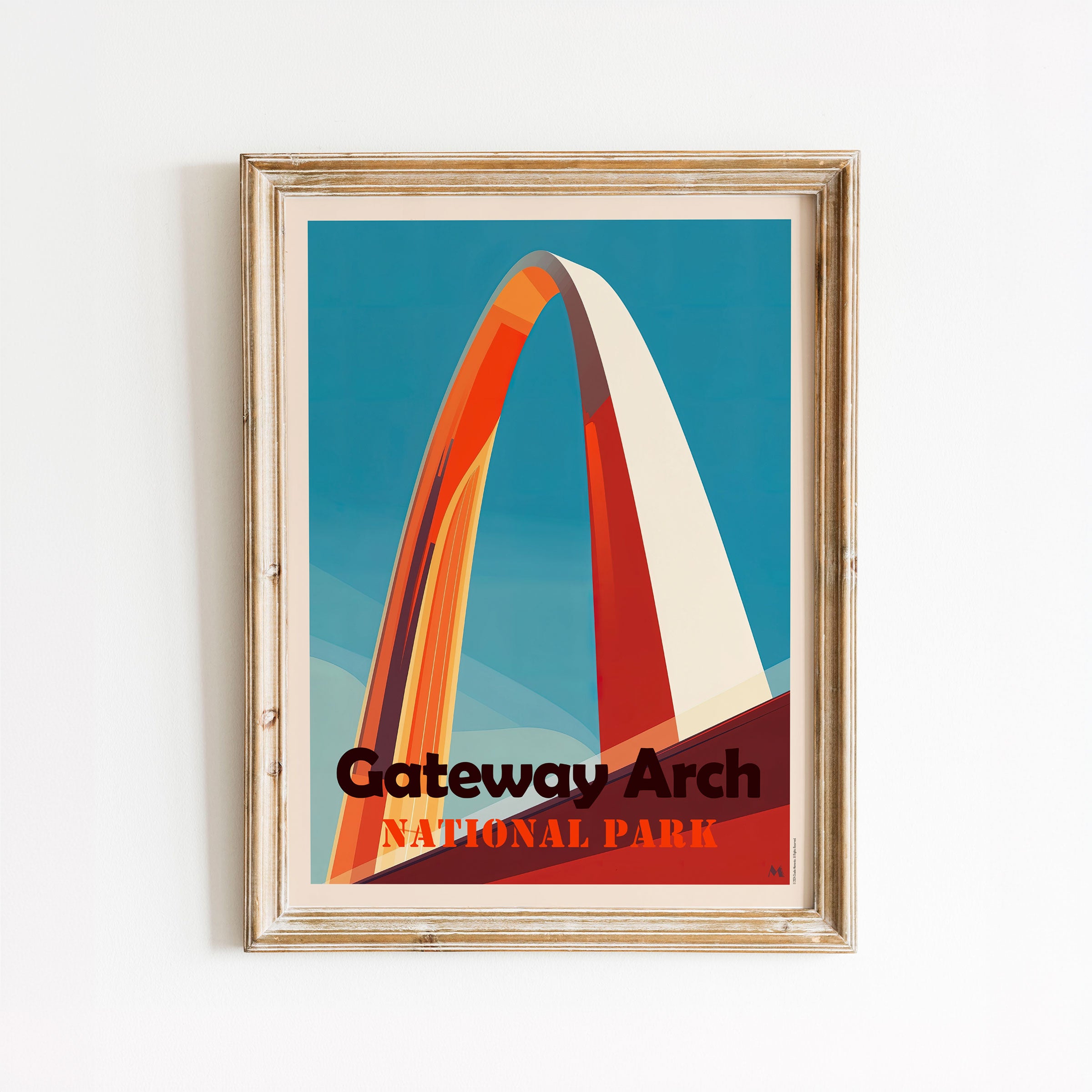 Gateway Arch National Park - Art Print