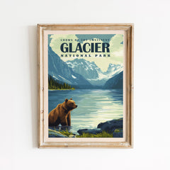 Glacier National Park - Art Print