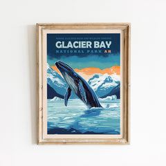 Glacier Bay National Park - Art Print