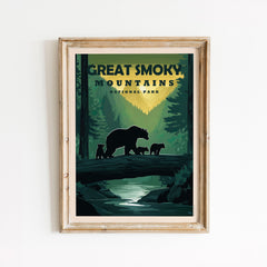 Great Smoky Mountains National Park - Art Print