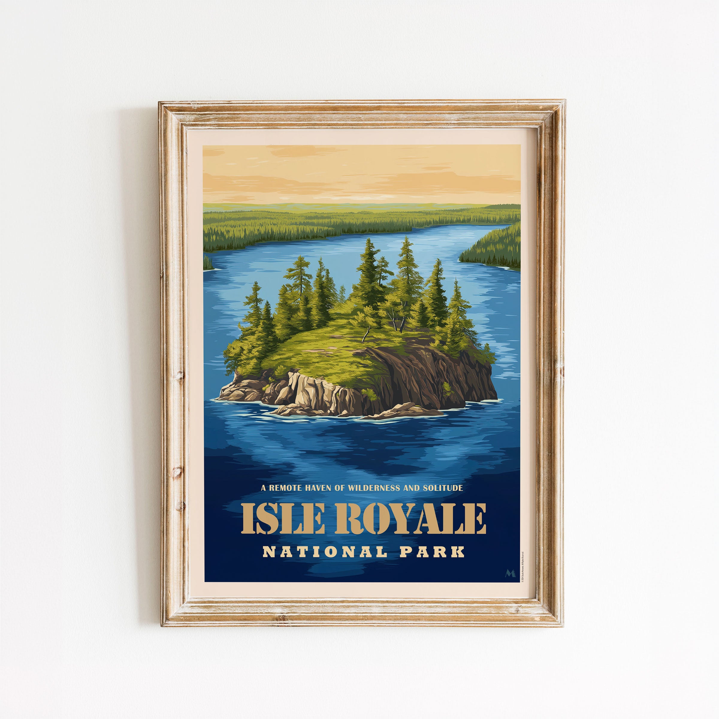 Isle Royale National Park - Art Print