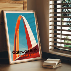 Gateway Arch National Park - Art Print