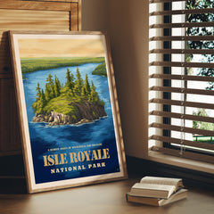 Isle Royale National Park - Art Print