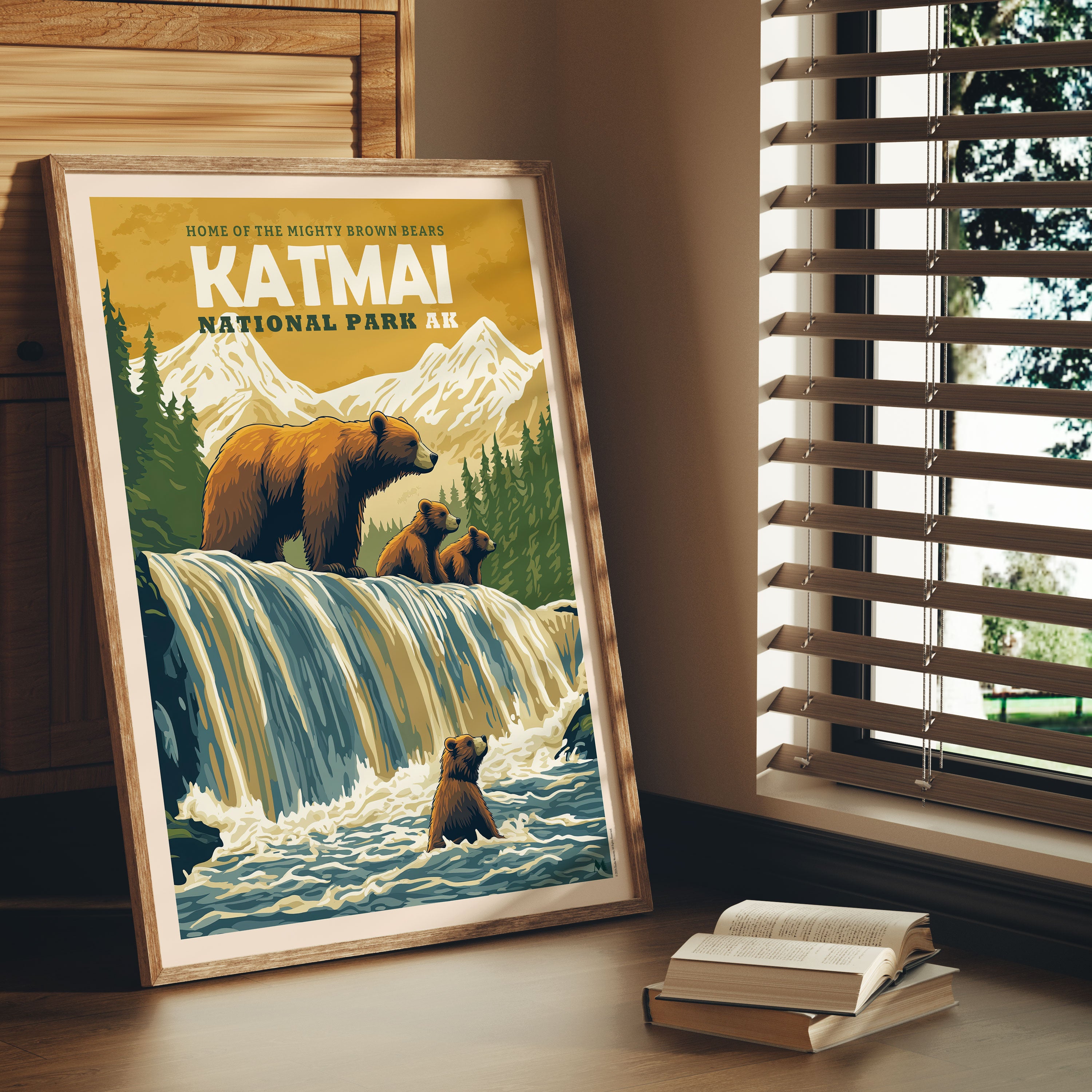 Katmai National Park - Art Print