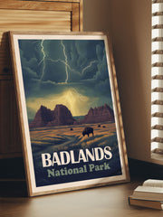 Badlands National Park - Art Print