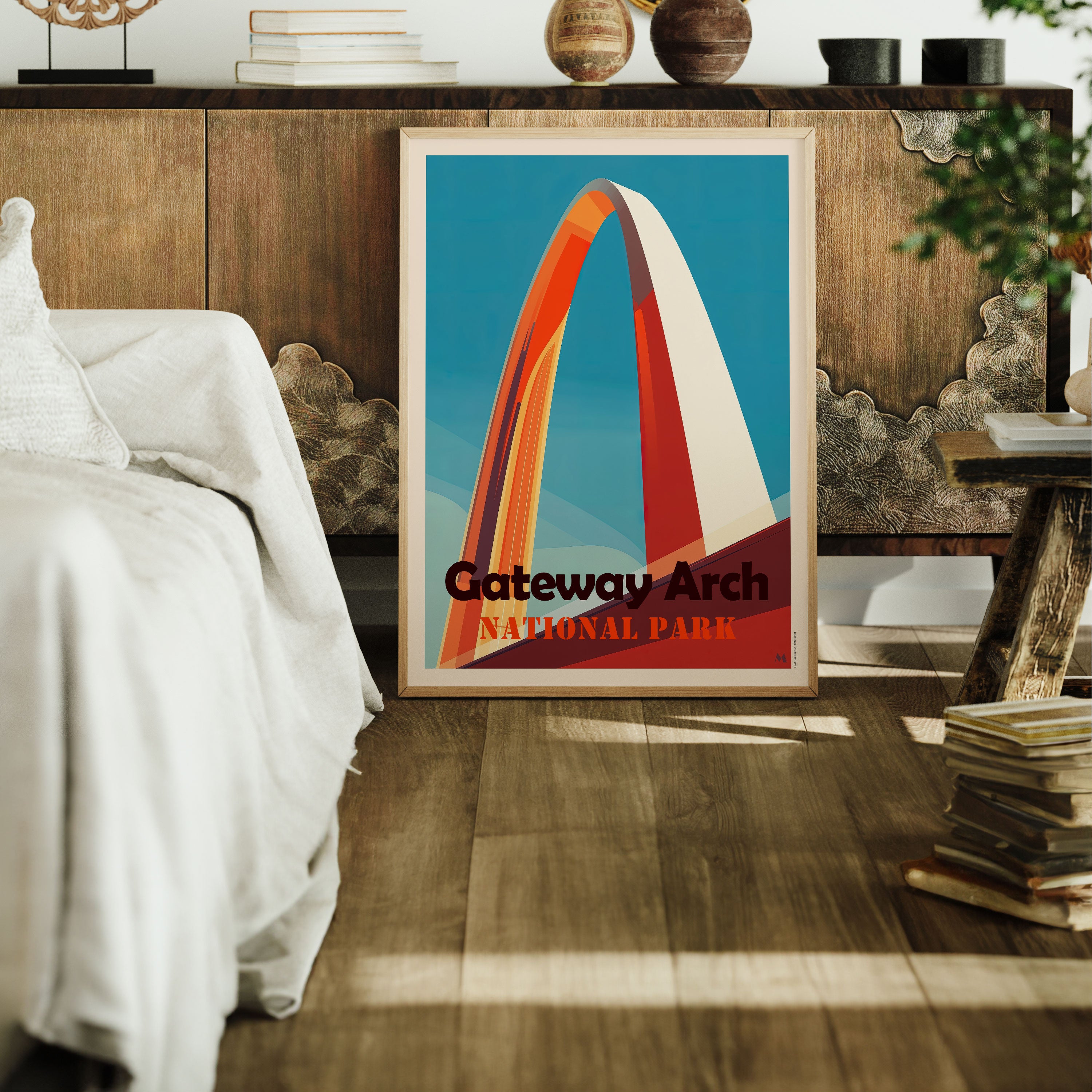 Gateway Arch National Park - Art Print