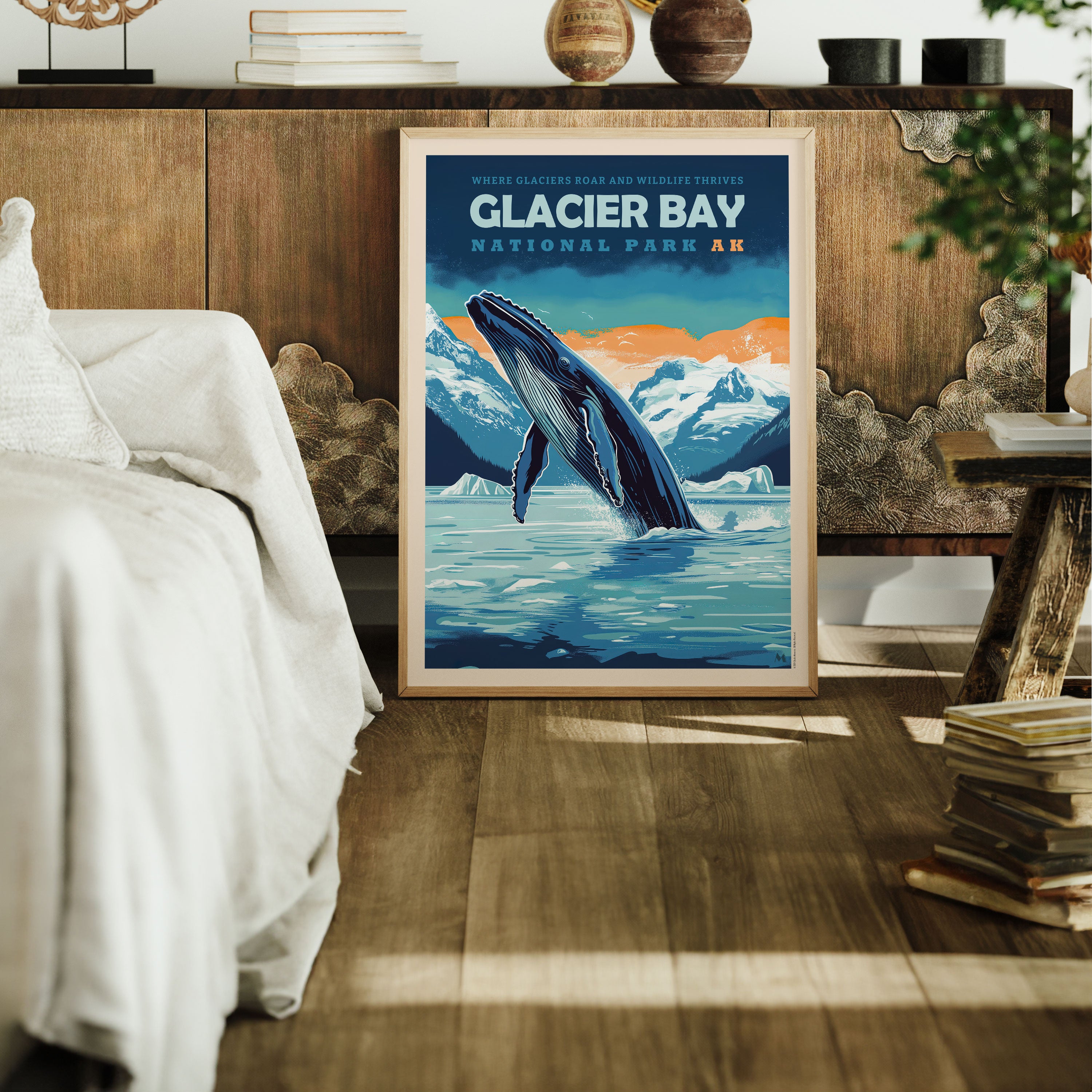 Glacier Bay National Park - Art Print