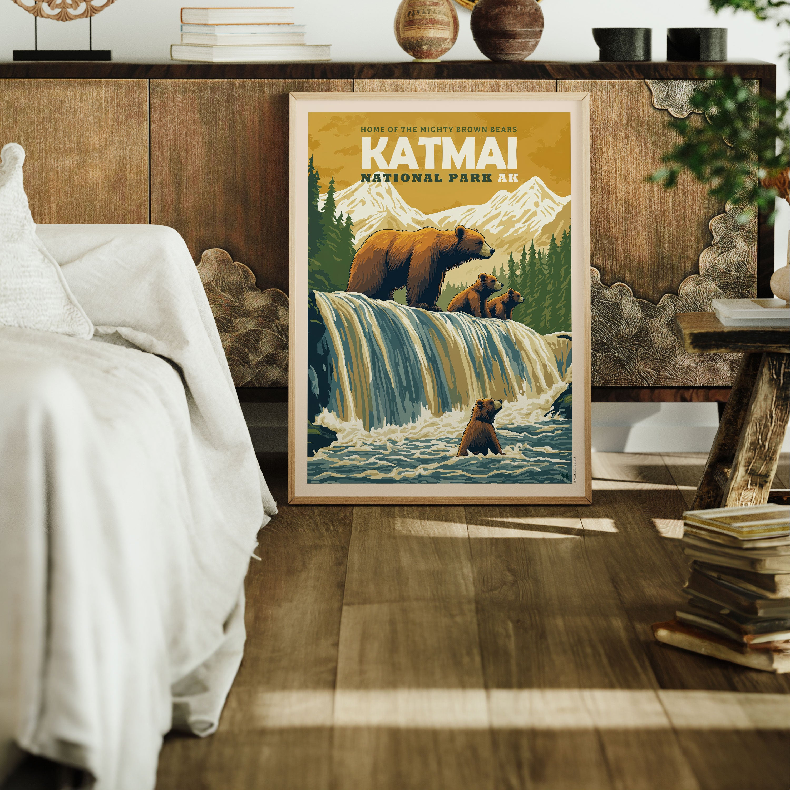 Katmai National Park - Art Print